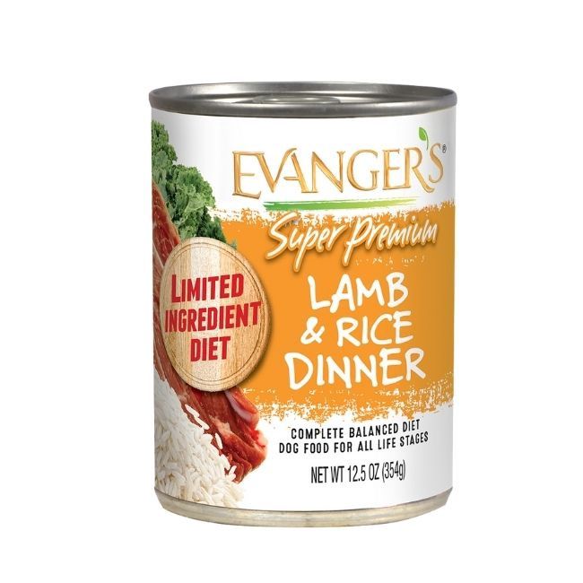 Evanger&#39;s Super Premium Lamb &amp; Rice Dinner