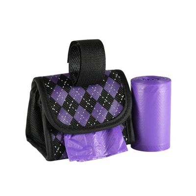 Argly Print Purse Dispenser Purple