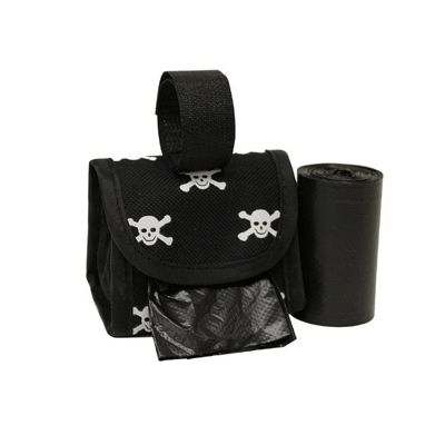 Skull &amp; Bones Purse Dispenser White