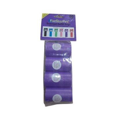 Purple scented refill bags-4 pc