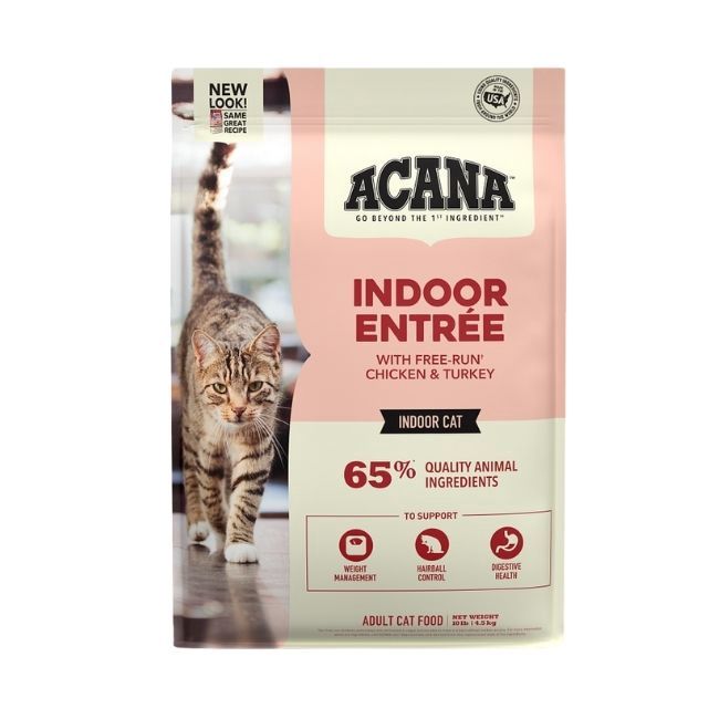 Indoor Entree w/ Free run Chicken &amp; Turkey 4 lbs