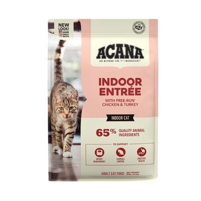 Indoor Entree w/ Free run Chicken &amp; Turkey 4 lbs