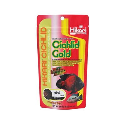Hikari Cichlid Gold Mini Pellet 2 oz