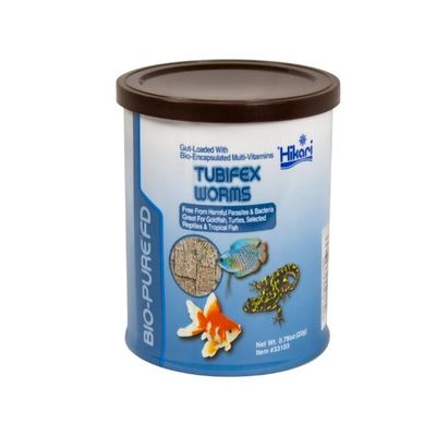 Freeze Dried Tubifex worms .78 oz