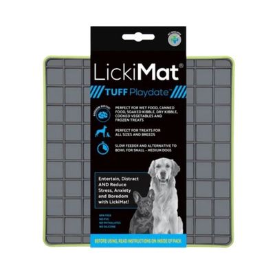 LickiMat Playdate Tuff Series Green