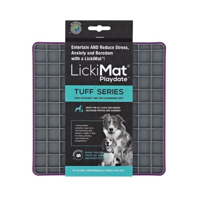 LickiMat Playdate Tuff Series Purple