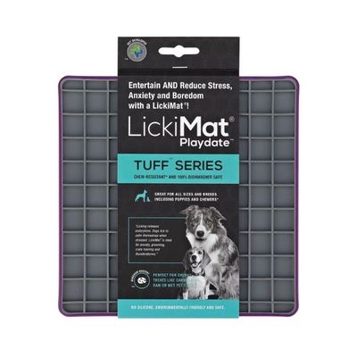 LickiMat Playdate Tuff Series Purple
