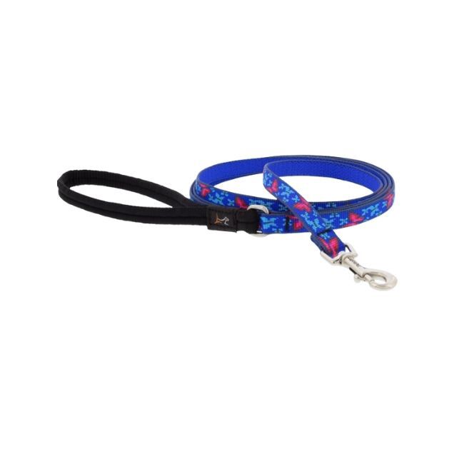 1/2" Social Butterfly 4' Leash, Size: 4'