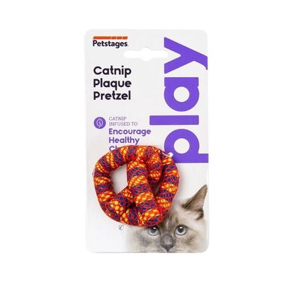 Catnip Plaque Pretzel