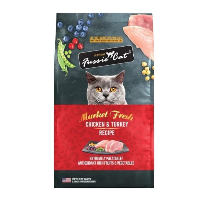 Market Fresh Fussie Cat Chicken &amp; Turkey 10 lbs