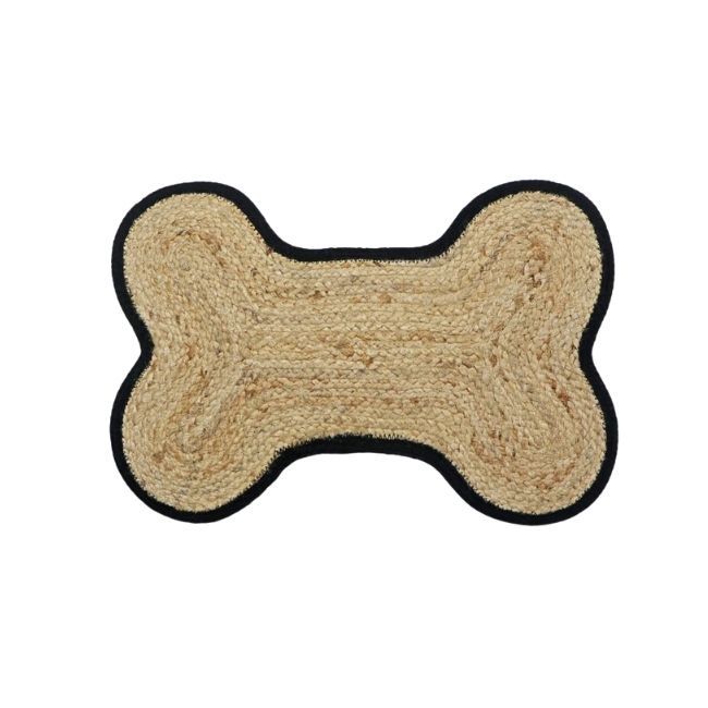 Loxley Bone Shaped Brown and Black Placemat