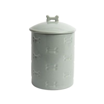Manor Grey Treat Jar Bone Print