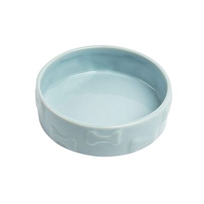 Manor Blue Med 8" Bone Bowl (8 cups)