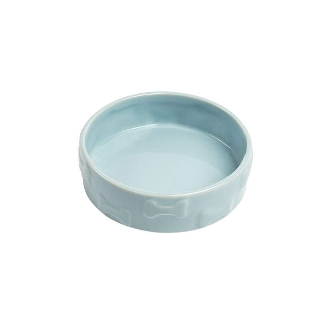 Manor Blue Med 6.5" Bone Bowl (4 cups)