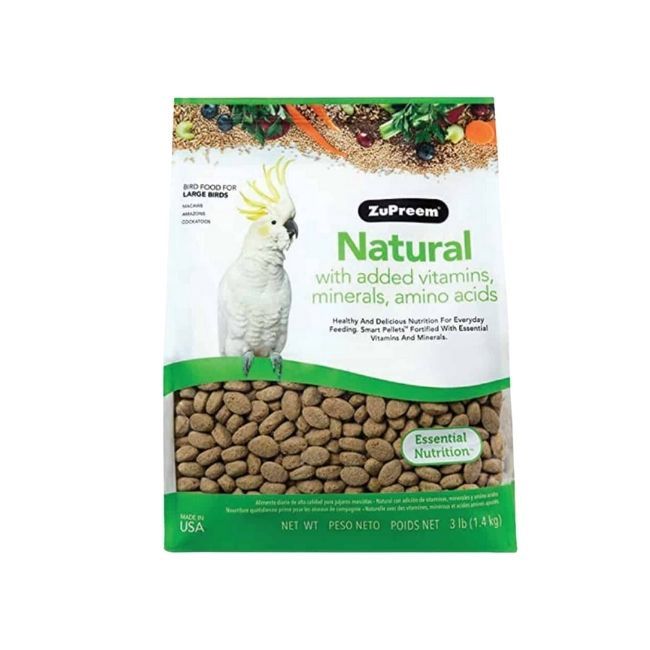 ZP Natural Avian Lg Pellets-3 lbs