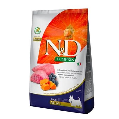 N&amp;D Pumpkin Lamb Pumpkin &amp; Blue Berry Adlt Mini 5.5 lbs