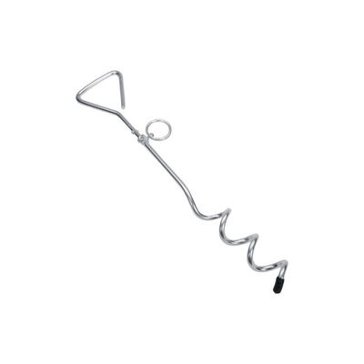 Spiral Tie Out Stake-17"