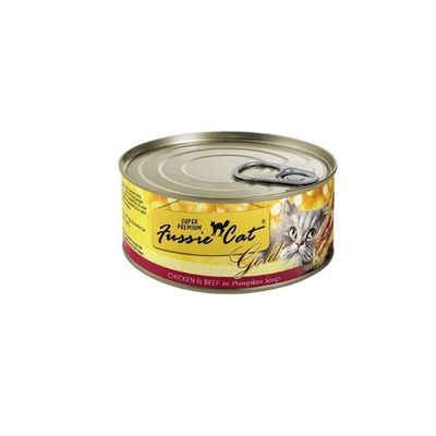 Chicken &amp; Beef in Pumpkin Soup-3 oz