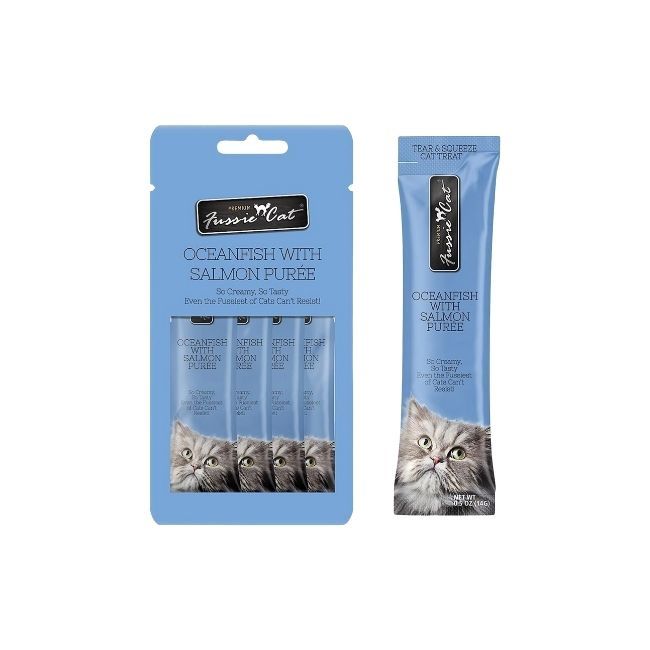 Ocean Fish Puree  and Salmon -4 pk