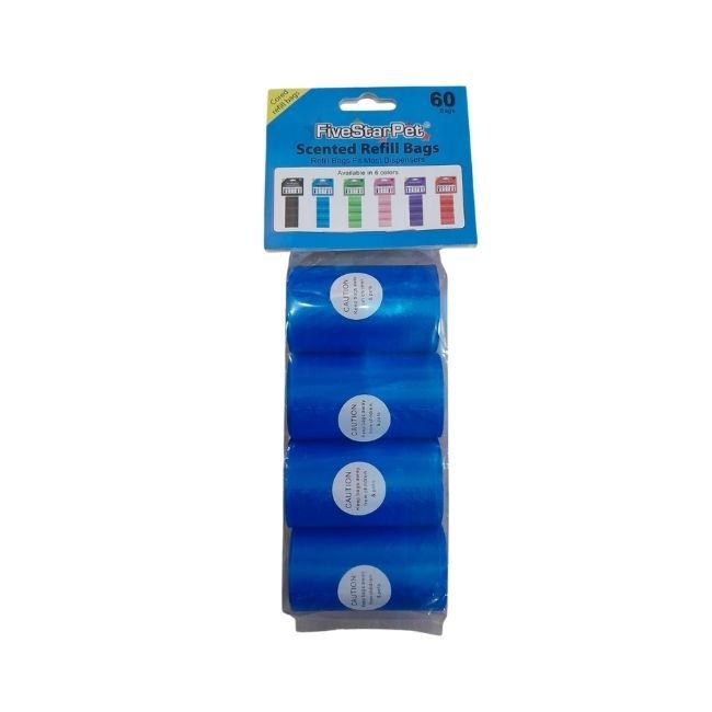 Blue scented refill bags, Size: 4 pc