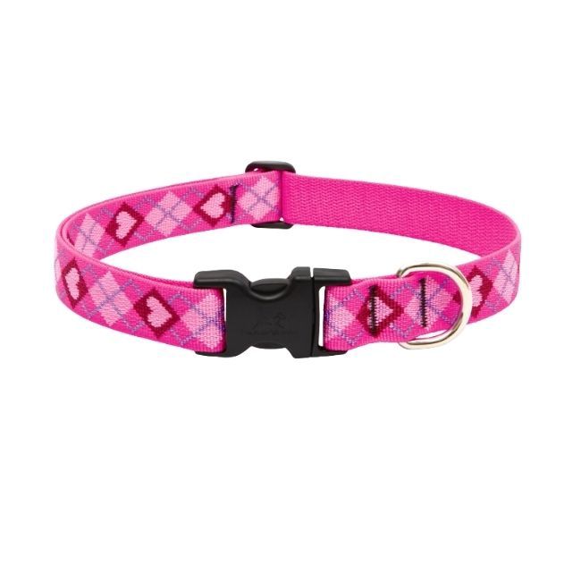 1/2" Puppy Love 8-12" Adj Collar, Size: 8-12"