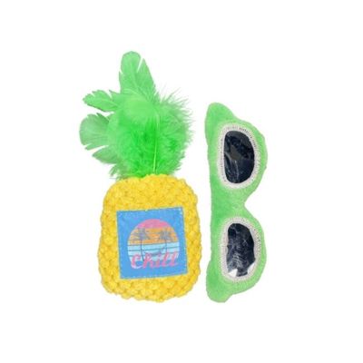 Margaritaville Catnip Sun glasses &amp; Pineapple