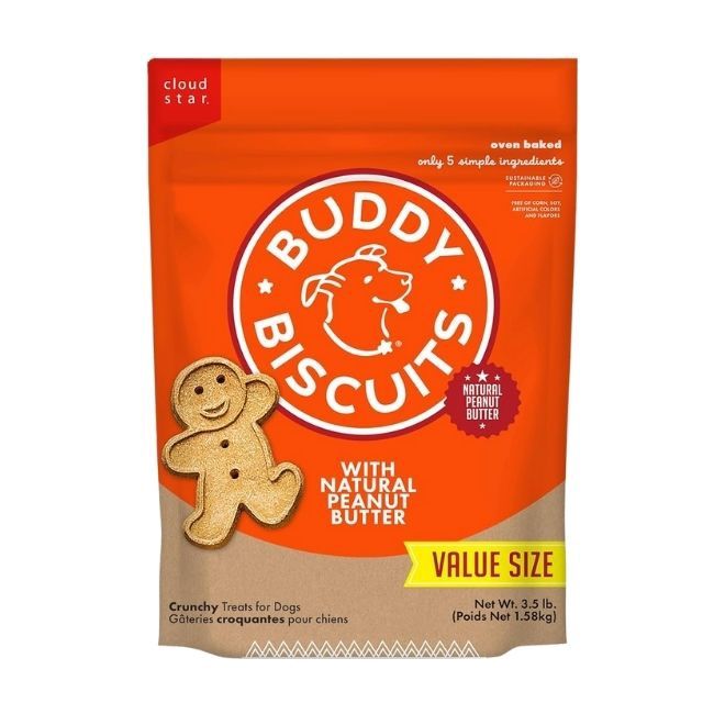 Buddy Biscuits Natural Peanut Butter