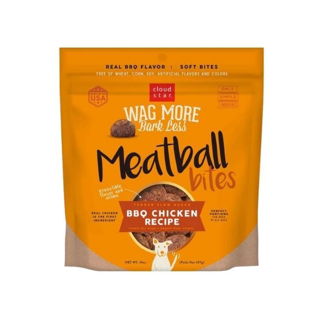 Wag More Meatball Bite BBQ Chicken Recipe