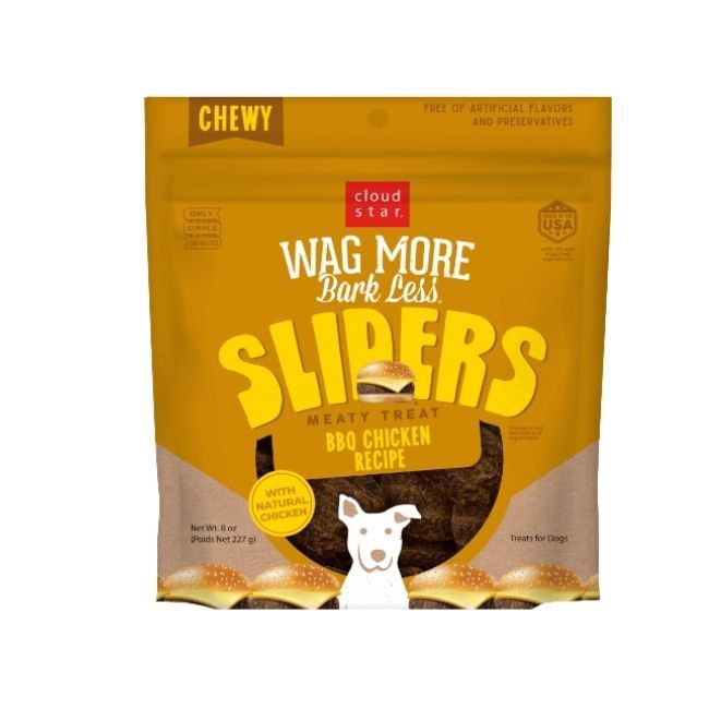Wag More Bark Less Sliders BBQ Chicken