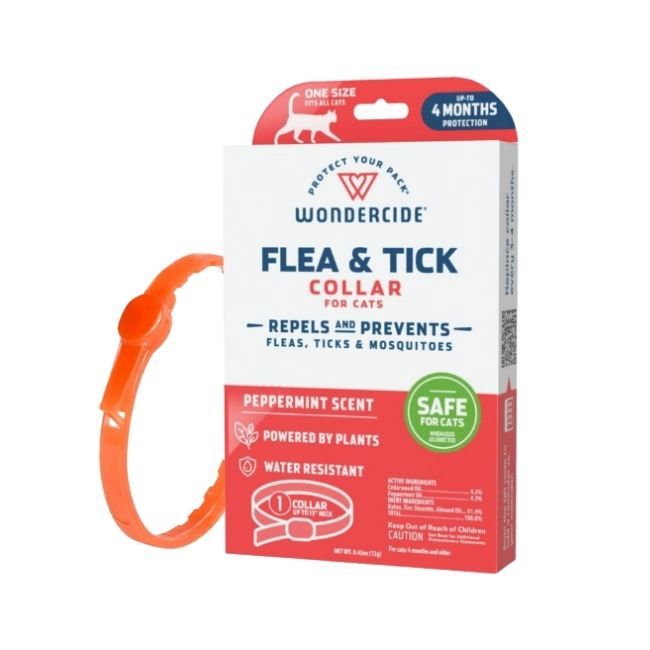 Wondercide Flea &amp; Tick Collar Cat Peppermint Scent
