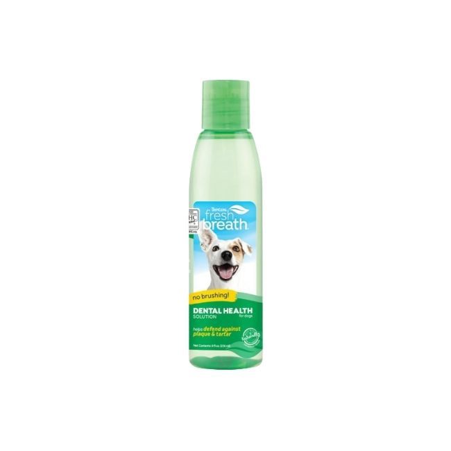 Fresh Breath No Brushing Dental Health Solution Dog 8oz