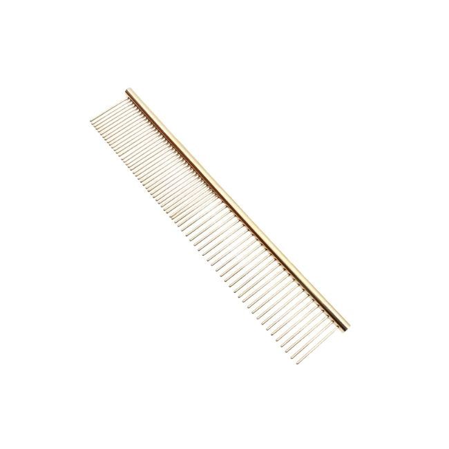 Gold Stainless Steel 8.5" Comb