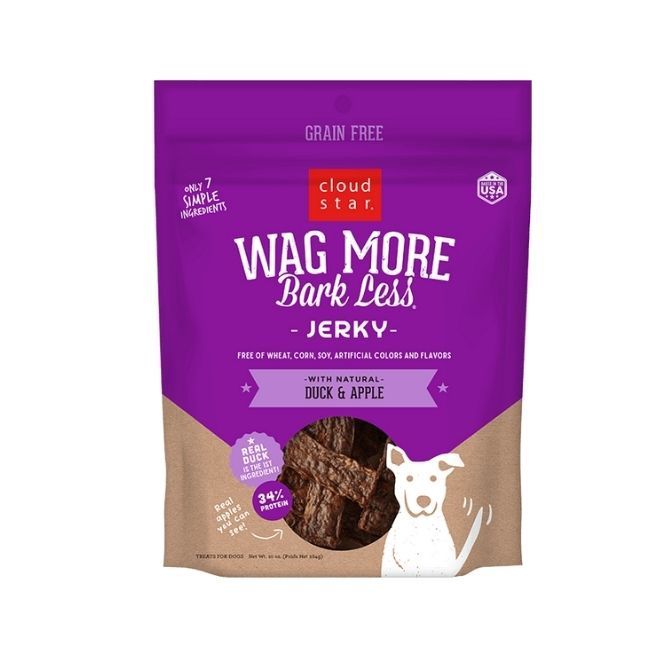 Wag More Bark Less Jerky Duck &amp; Apple