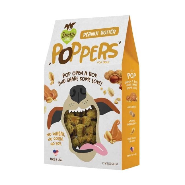 Snicky Snacks Poppers Peanut Butter