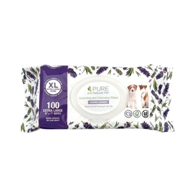PNP Grooming &amp; Cleansing Wipes Lavendar &amp; Rosemary