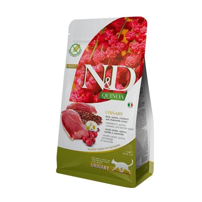 N&amp;D Quinoa Adlt Cat Urinary Duck 3.3lb