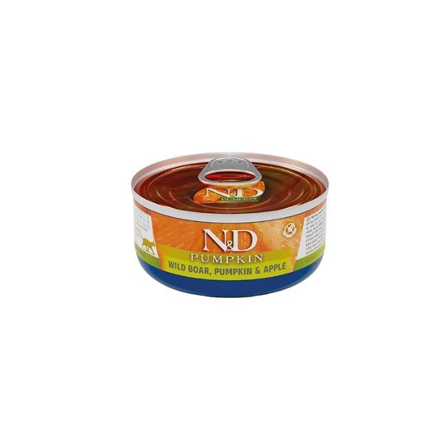 N&amp;D Pumpkin Wild Boar, Pumpkin &amp; Apple Cat Can 2.5 oz