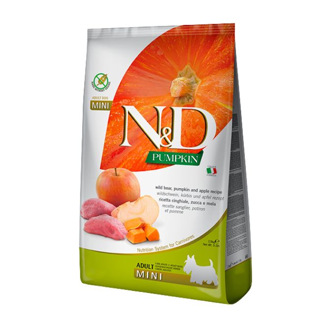 N&amp;D Pumpkin Wild Boar &amp; Apply Dry Dog Mini, Size: 5.5 lbs