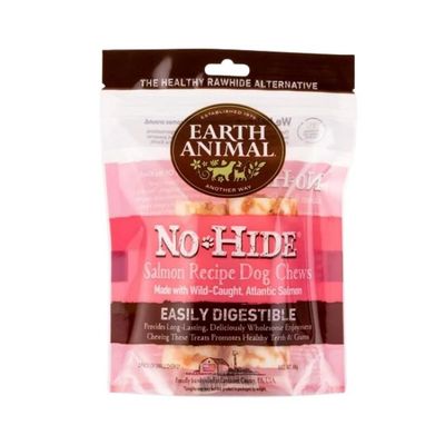 No Hide Salmon Recipe Dog Chew 2 pk