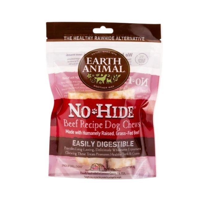 No- Hide Beef Recipe Dog Chew 2 pk