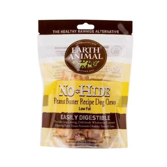 No Hide Peanut Butter Recipe Dog Chews 2 pk