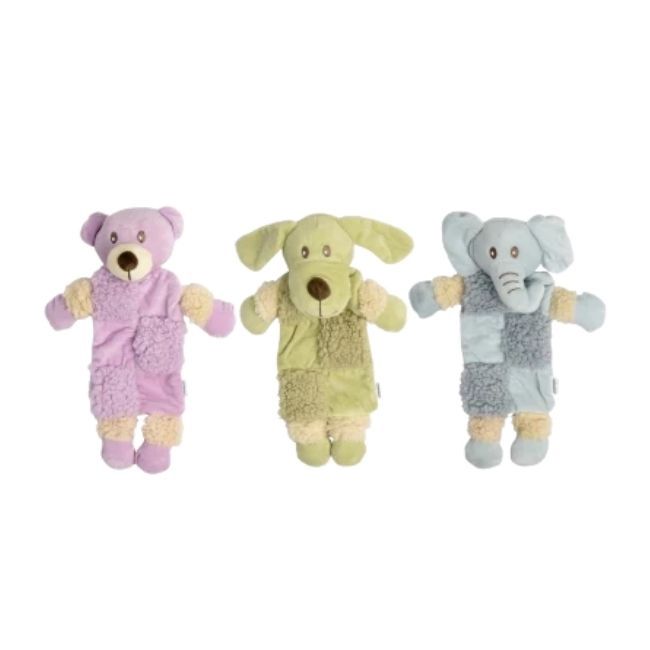 Asst Aroma Dog Fleece Squeeker Mat