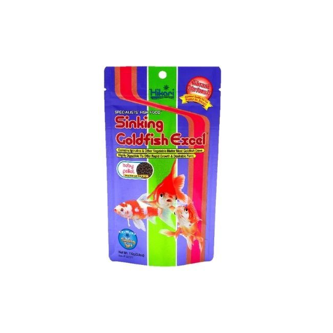 Sinking Goldfish Excel Baby Pellet 3.6 oz
