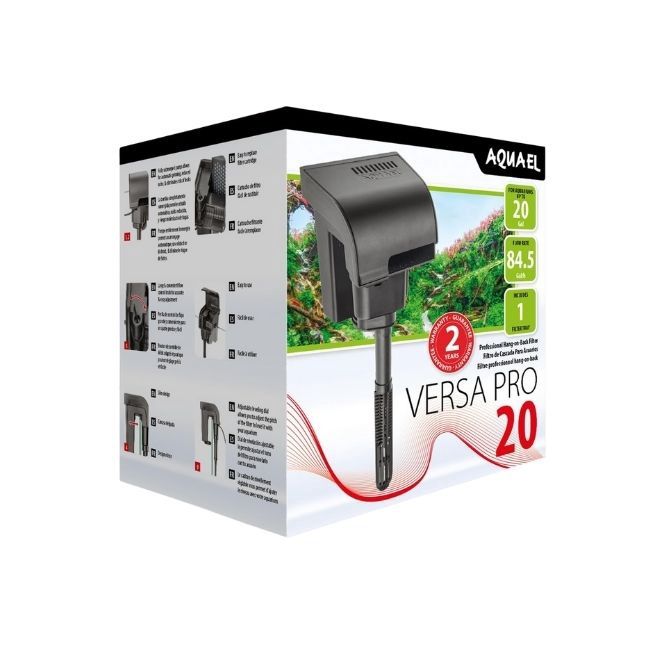 Aquael Versa Pro Filter 20 gal