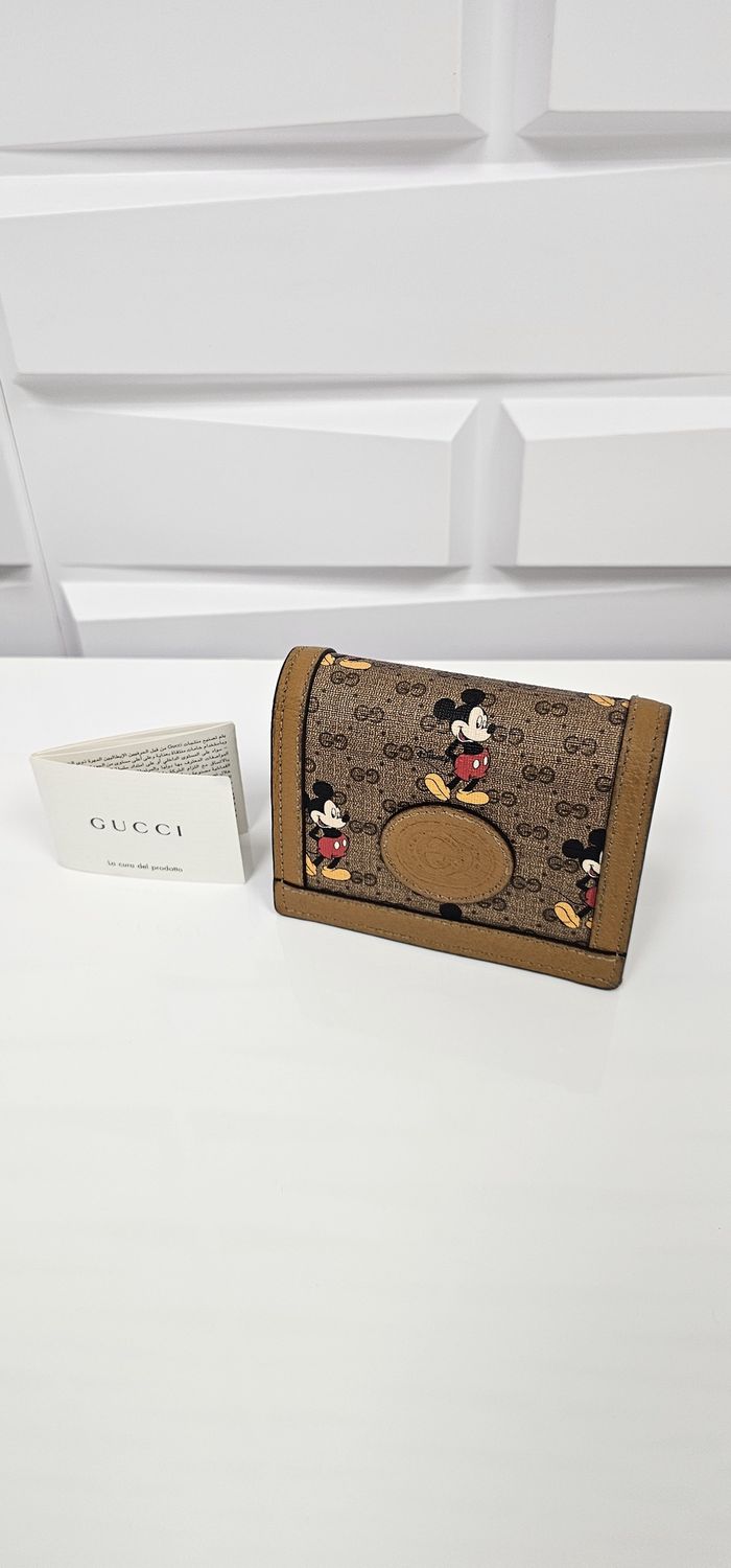 Disney x Gucci card case wallet