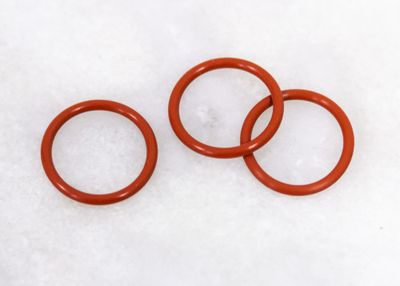 O-Ring for transport roller mounting, above