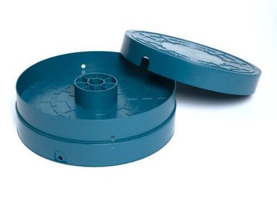 16mm Archival Dancan Plastic Film Can (600m/2000ft)