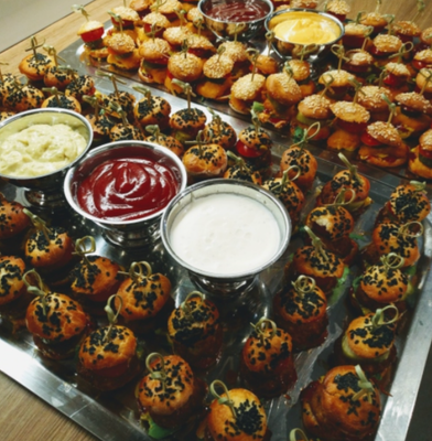 Patera mini burgerów (zestaw dla 8-10 osób)