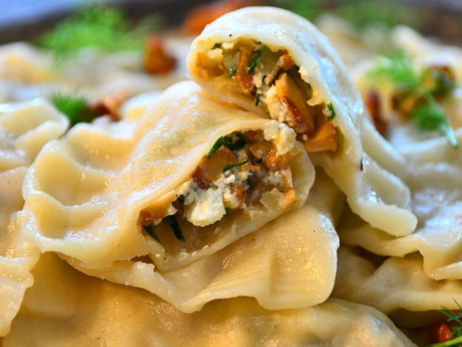 Pierogi z kurkami (1kg)