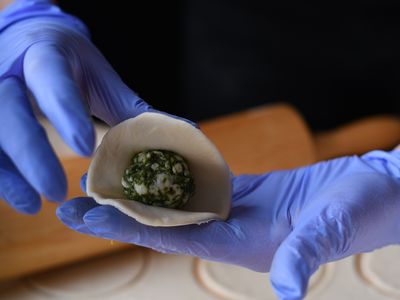 Pierogi z szpinakiem (1kg)